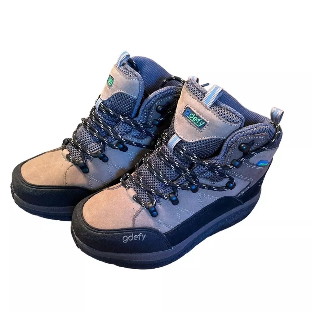 Gdefy Gravity Defyer Womens Hiking Boots Size 6.5 Slip Resistant Waterproof - Picture 2 of 10